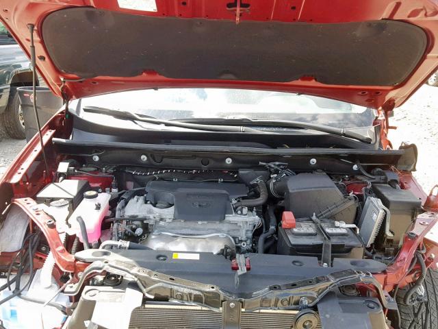 2T3RFREVXJW718988 - 2018 TOYOTA RAV4 ADVEN RED photo 7