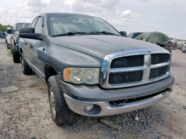 3D7KR28C75G715231 - 2005 DODGE RAM 2500 S ნაცრისფერი ფოტო 1