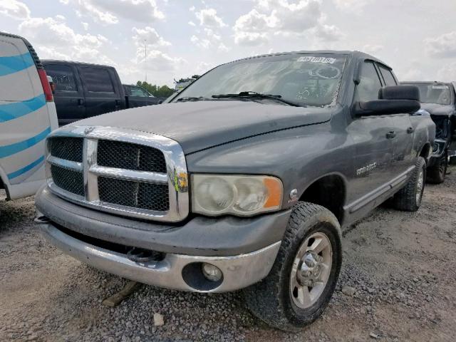 3D7KR28C75G715231 - 2005 DODGE RAM 2500 S ნაცრისფერი ფოტო 2
