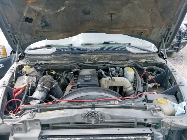 3D7KR28C75G715231 - 2005 DODGE RAM 2500 S ნაცრისფერი ფოტო 7