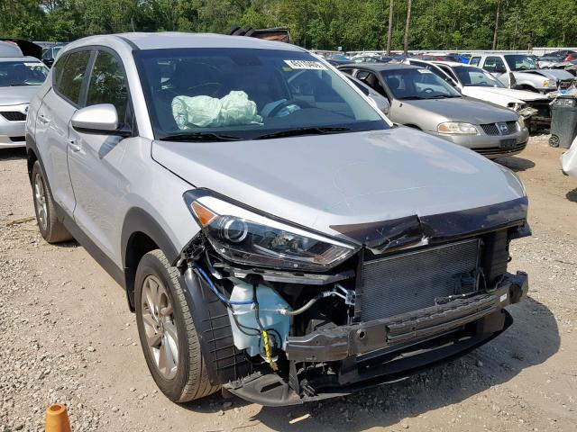 KM8J23A40HU434839 - 2017 HYUNDAI TUCSON SE SILVER photo 1