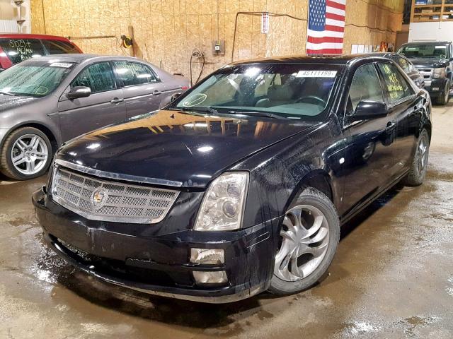 1G6DW677X60124973 - 2006 CADILLAC STS BLACK photo 2