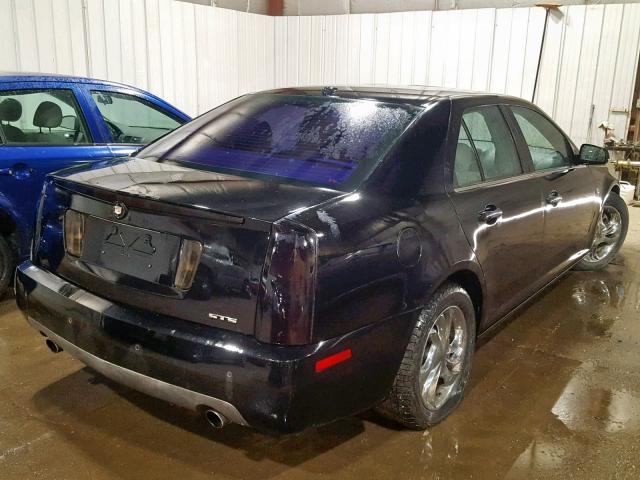 1G6DW677X60124973 - 2006 CADILLAC STS BLACK photo 4