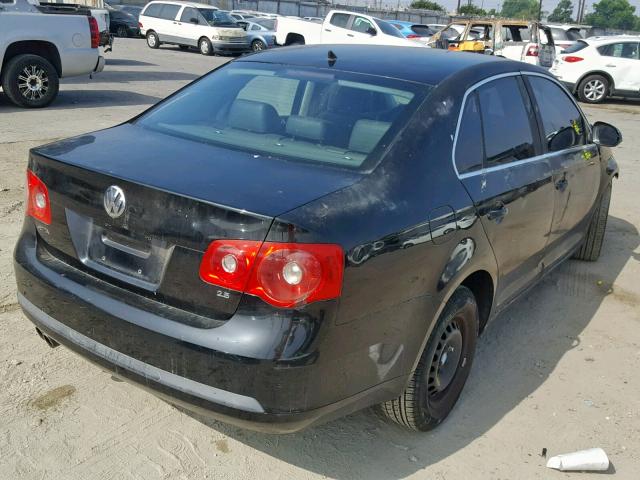 3VWEG71K77M125222 - 2007 VOLKSWAGEN JETTA WOLF BLACK photo 4