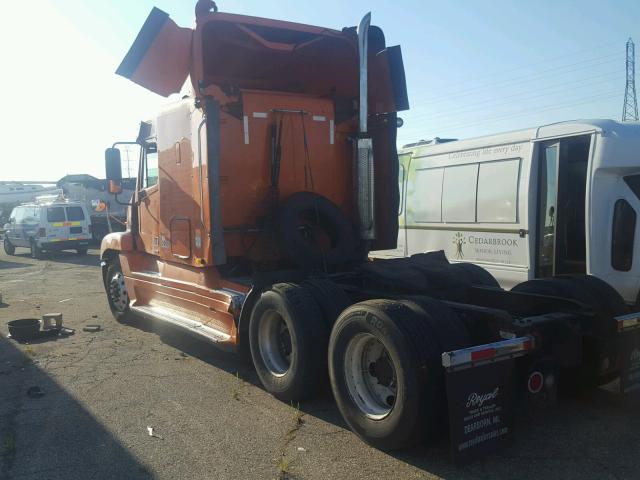 1FUJBBCG86LU69579 - 2006 FREIGHTLINER CONVENTION ORANGE photo 3