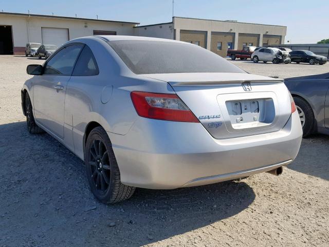 2HGFG1B96AH530155 - 2010 HONDA CIVIC EXL 银色 照片 3