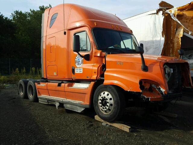 1FUJGLDR6CLBF5186 - 2012 FREIGHTLINER CASCADIA 1 ORANGE photo 1