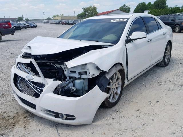 1G1ZG5E7XCF127533 - 2012 CHEVROLET MALIBU LTZ თეთრი ფოტო 2