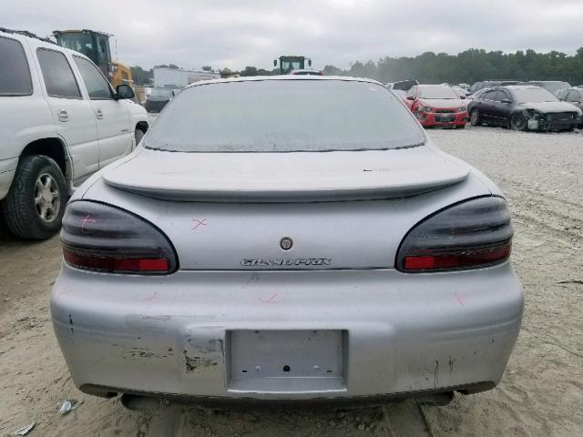 1G2WP52K62F244094 - 2002 PONTIAC GRAND PRIX SILVER photo 10