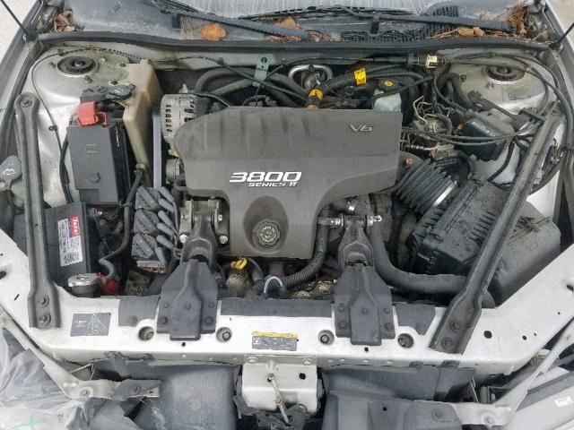 1G2WP52K62F244094 - 2002 PONTIAC GRAND PRIX SILVER photo 7