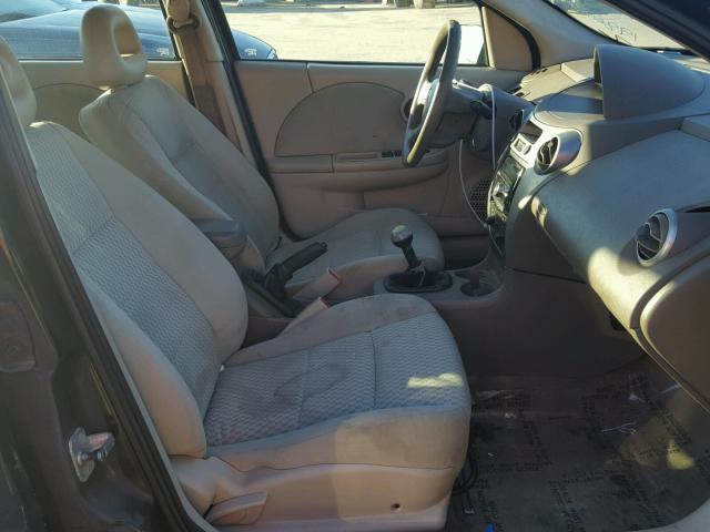 1G8AZ55F67Z198670 - 2007 SATURN ION LEVEL BLUE photo 5