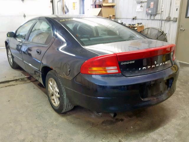 2B3HD46R62H286909 - 2002 DODGE INTREPID S 蓝色 照片 3