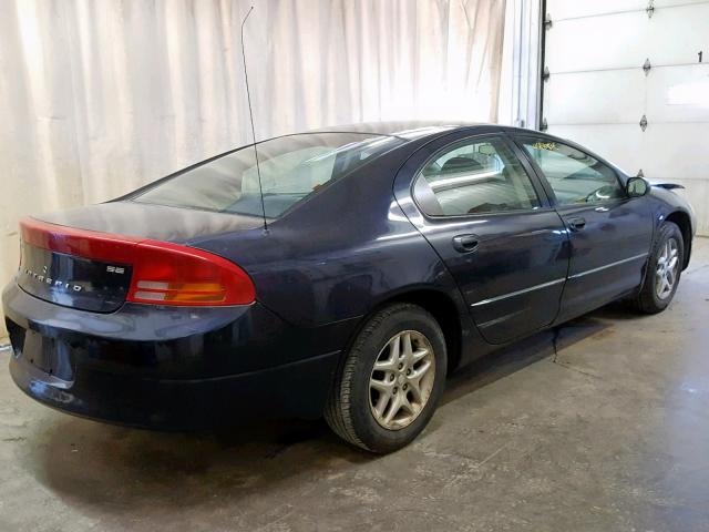 2B3HD46R62H286909 - 2002 DODGE INTREPID S 蓝色 照片 4