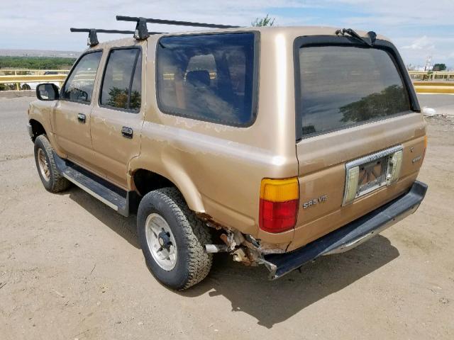 JT3VN39W5L0034282 - 1990 TOYOTA 4RUNNER VN BEIGE photo 3