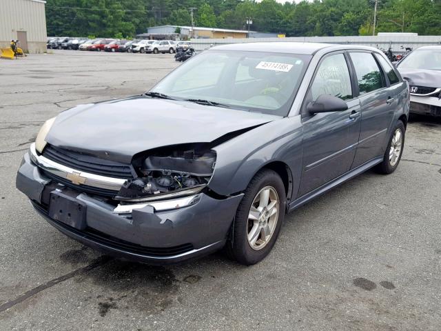 1G1ZT62815F210334 - 2005 CHEVROLET MALIBU MAX 灰色 照片 2