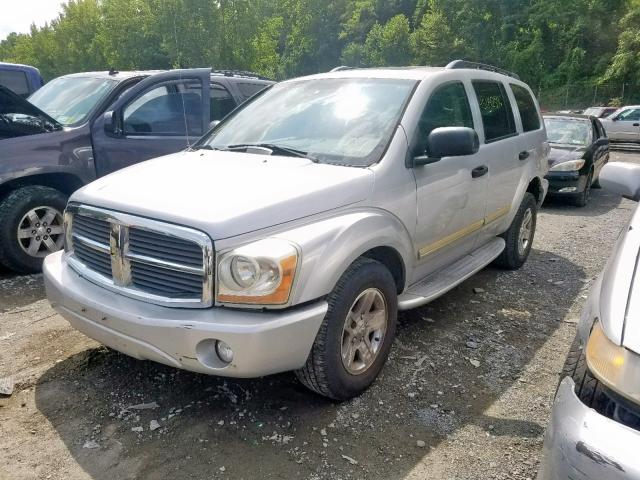 1D4HB58D54F239096 - 2004 DODGE DURANGO LI SILVER photo 2