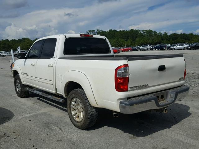 5TBET34126S536612 - 2006 TOYOTA TUNDRA DOU WHITE photo 3