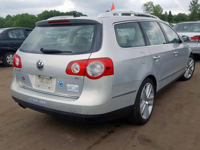 WVWXM7AN2AE108209 - 2010 VOLKSWAGEN PASSAT KOM GRAY photo 4