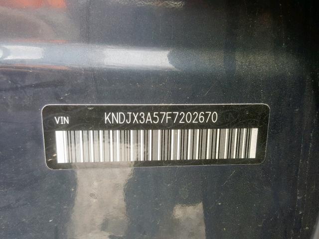 KNDJX3A57F7202670 - 2015 KIA SOUL ! Mavi foto 10