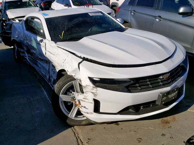 1G1FD1RS4K0149435 - 2019 CHEVROLET CAMARO LT WHITE photo 1