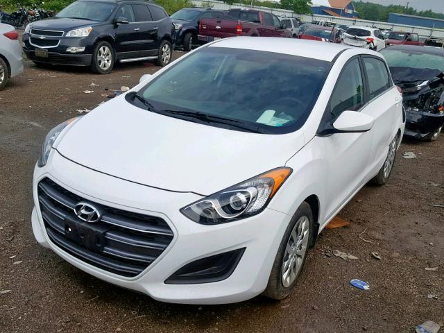 KMHD35LHXHU354728 - 2017 HYUNDAI ELANTRA GT WHITE photo 2