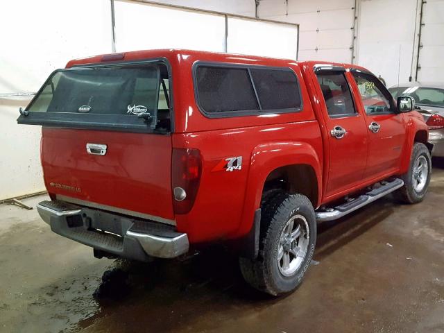 1GCDT136748203229 - 2004 CHEVROLET COLORADO RED photo 4