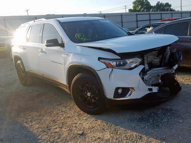 1GNERGKW9JJ159558 - 2018 CHEVROLET TRAVERSE L WHITE photo 1