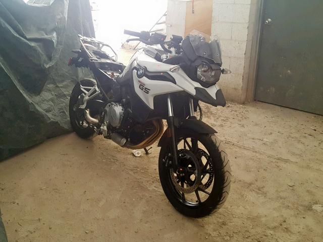 WB10B1805KZ787379 - 2019 BMW F 750 GS WHITE photo 1