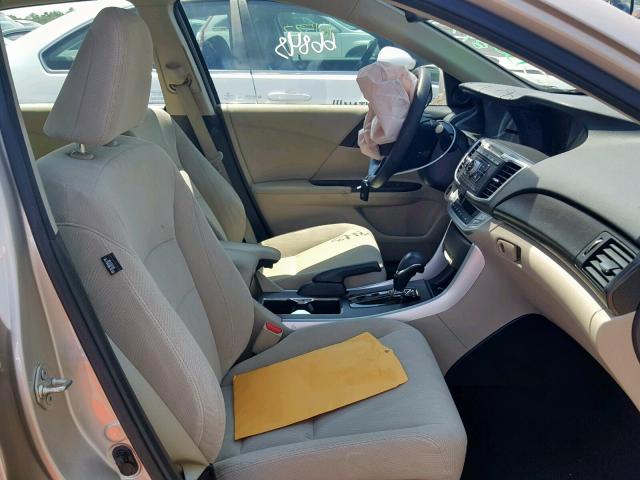 1HGCR2F71EA027620 - 2014 HONDA ACCORD EX GOLD photo 5