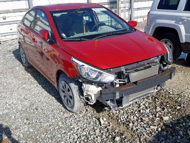 KMHCT4AE8HU236224 - 2017 HYUNDAI ACCENT SE RED photo 1