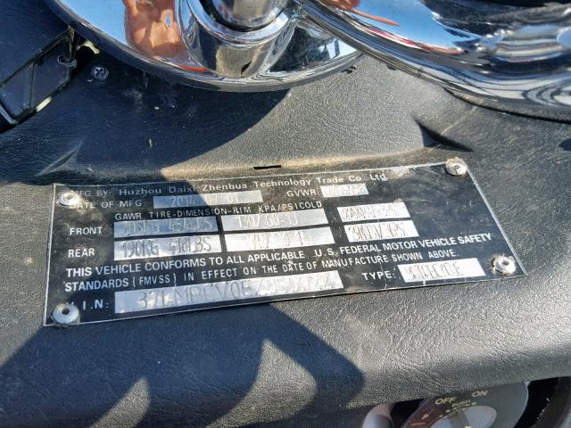 L37LMPCV0EZ050022 - 2014 ZODI TRICYCLE 蓝色 照片 10