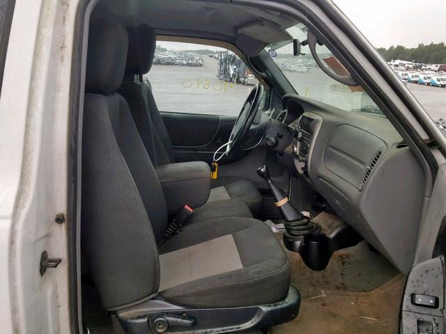 1FTKR1EDXBPA38524 - 2011 FORD RANGER SUP WHITE photo 5