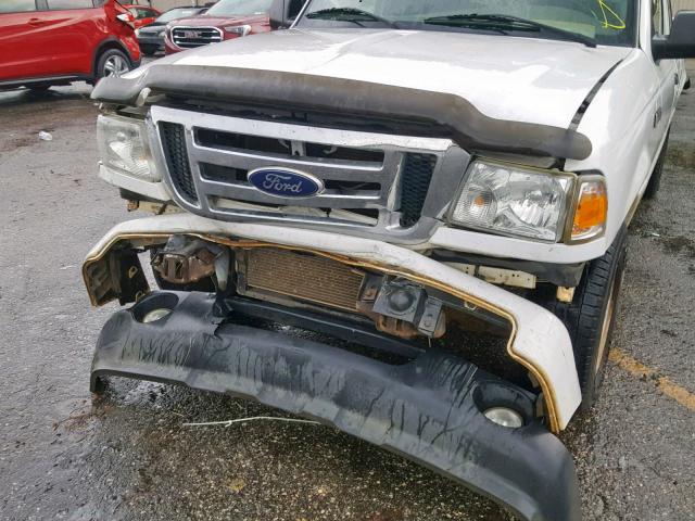 1FTKR1EDXBPA38524 - 2011 FORD RANGER SUP WHITE photo 9