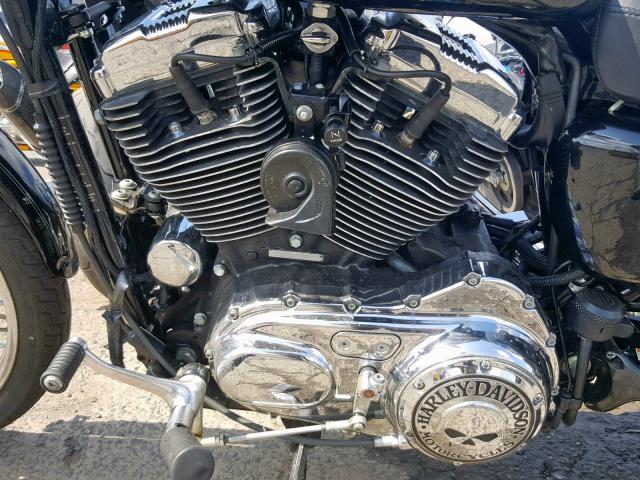 1HD1CGP106K438371 - 2006 HARLEY-DAVIDSON XL1200 C BLACK photo 7