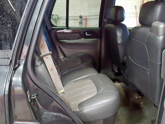 1GKDT13S342182707 - 2004 GMC ENVOY BLACK photo 6