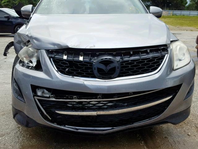 JM3TB2CA1B0302981 - 2011 MAZDA CX-9 SILVER photo 9