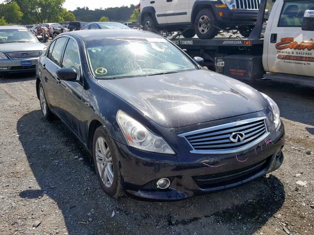 JN1CV6AR6CM674233 - 2012 INFINITI G37 BLACK photo 1