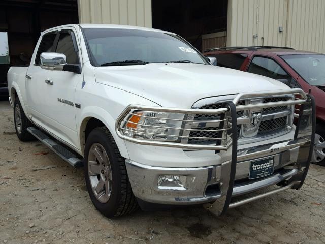 1C6RD7NTXCS258162 - 2012 DODGE RAM 1500 L WHITE photo 1