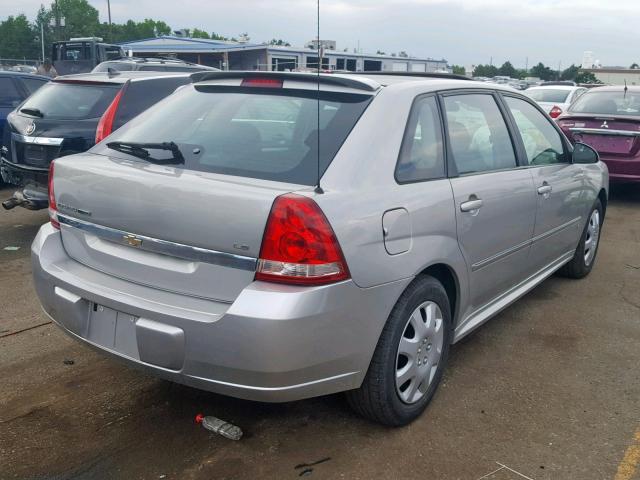1G1ZT63806F111908 - 2006 CHEVROLET MALIBU MAX 银色 照片 4