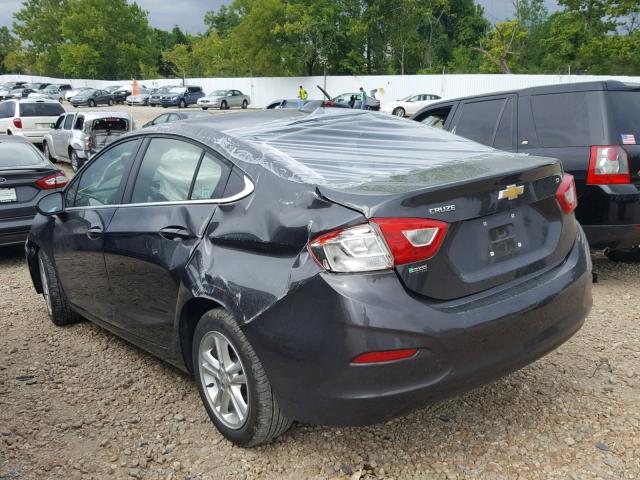 1G1BE5SM4G7273668 - 2016 CHEVROLET CRUZE LT GRAY photo 3