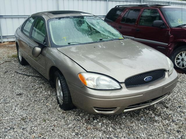 1FAFP56U87A185440 - 2007 FORD TAURUS SEL GOLD photo 1