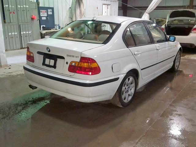 WBAEU33494PM61895 - 2004 BMW 325 XI WHITE photo 4