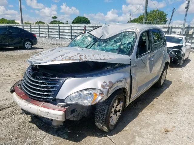 3A4FY58B86T234382 - 2006 CHRYSLER PT CRUISER GRAY photo 2