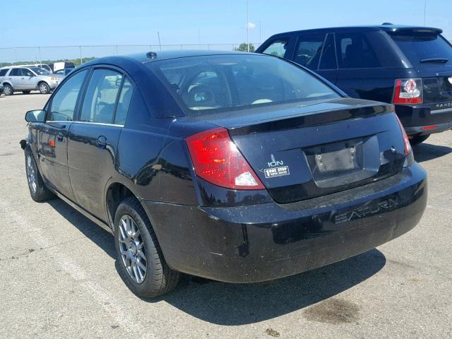 1G8AJ55F66Z131363 - 2006 SATURN ION LEVEL BLACK photo 3