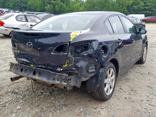 JM1BL1VG0B1363584 - 2011 MAZDA 3 I BLACK photo 4