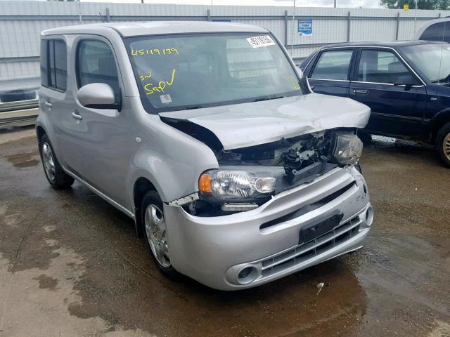 JN8AZ2KR5DT303530 - 2013 NISSAN CUBE S SILVER photo 1