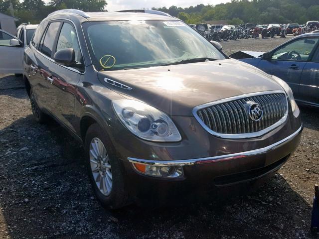 5GAKVCED6CJ348893 - 2012 BUICK ENCLAVE BROWN photo 1