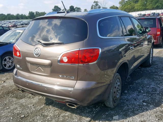 5GAKVCED6CJ348893 - 2012 BUICK ENCLAVE BROWN photo 4