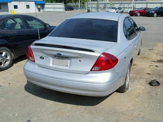 1FAFP55S43A113340 - 2003 FORD TAURUS SES SILVER photo 4