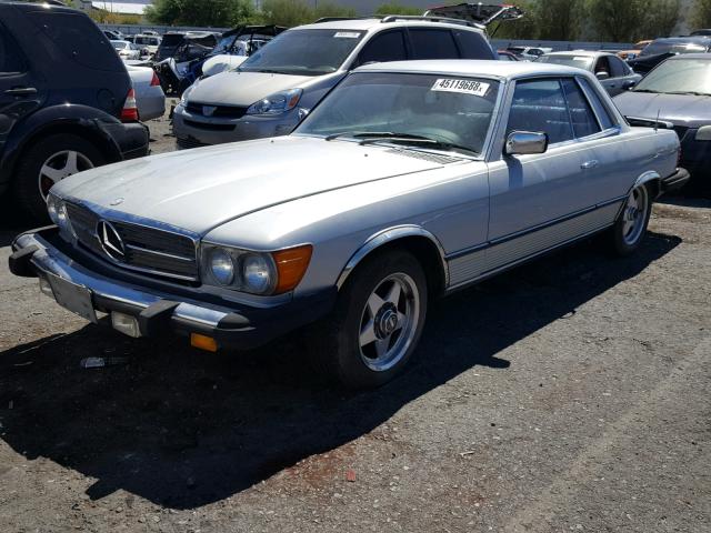 10702412016037 - 1977 MERCEDES-BENZ 450SLC SILVER photo 2